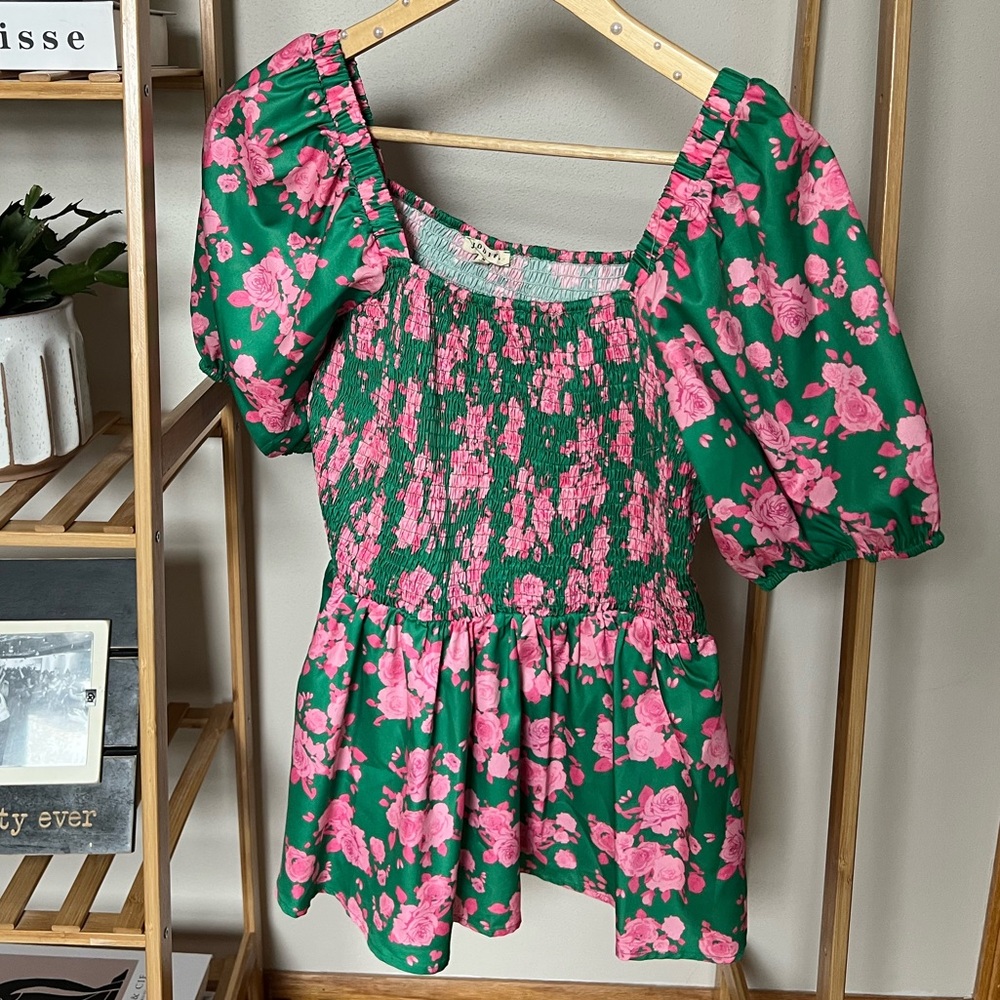Floral Babydoll Top